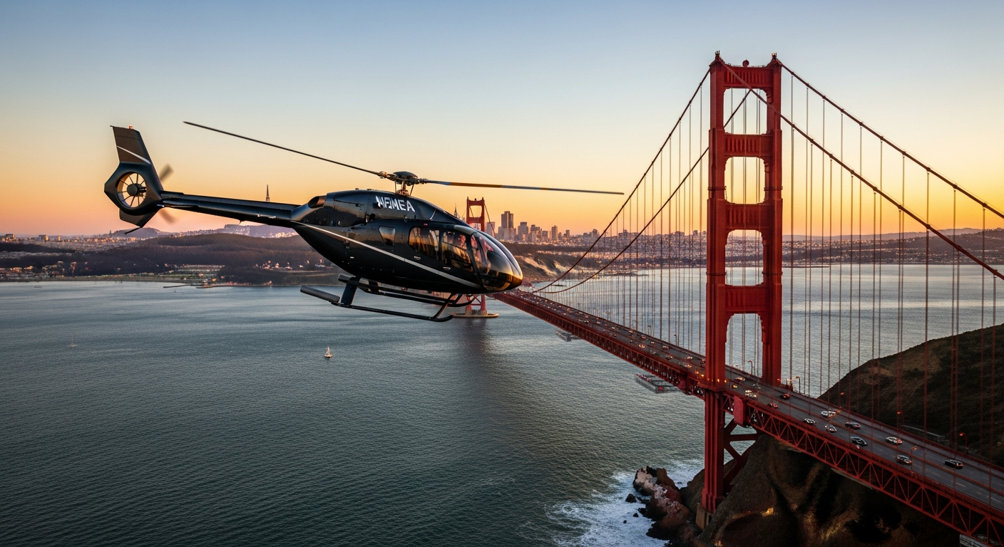 Golden Gate Bridge Helicopter & Air Tours
